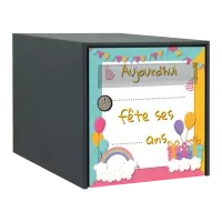 Stickers boîte aux lettres Éphémères
