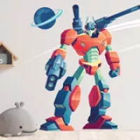 Stickers Robot Enfant
