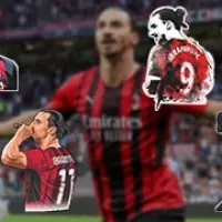 Stickers Football Zlatan Ibrahimovic