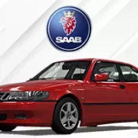Stickers Auto Saab