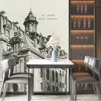 Papier peint couloir