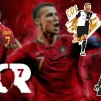 Stickers Football Cristiano Ronaldo