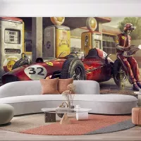 Papier peint voiture