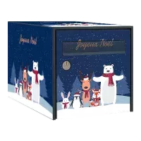 Stickers boîte aux lettres Noël