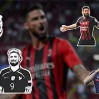 Stickers Football Olivier Giroud