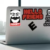 Sticker MR. ROBOT