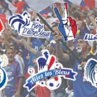 Stickers Equipe de France Foot