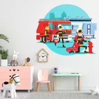 Stickers Pompier Police Enfant