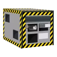 Stickers boîte aux lettres Trompe l'oeil