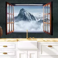 Papier peint trompe l'oeil