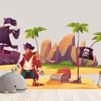 Stickers Pirates Enfant