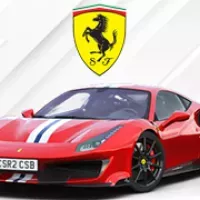 Stickers Auto Ferrari