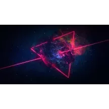 Papier Peint Panoramique Galaxie Neon