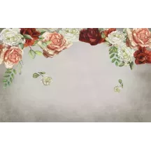 Papier Peint Panoramique Roses Vintage