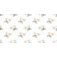 Papier Peint Panoramique Moto Cross Enfant