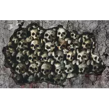 Papier Peint Panoramique Mur de Cranes