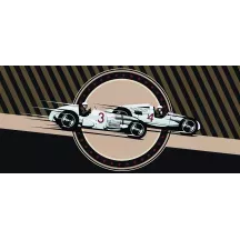 Papier Peint Panoramique Vintage Racing Car