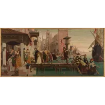 Papier Peint Panoramique Peinture 19e siècle James Tissot - Le départ de l'enfant prodigue