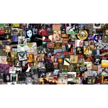 Papier peint Panoramique Pochettes Vinyles