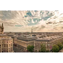 Papier Peint Panoramique Ville Paris Vu du ciel