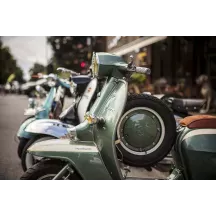 Papier Peint Panoramique Scooter Vintage