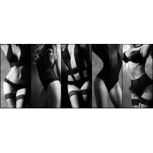 Papier Peint Panoramique Femme Sexy Collage