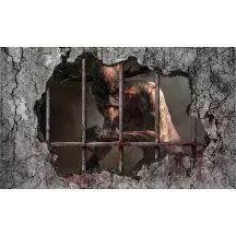 Papier Peint Panoramique Mur Prison Créature