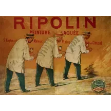 Affiche personnalisée Peinture Publicitaire - Ripolin