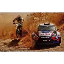 Papier Peint Panoramique Motocross et Rallye