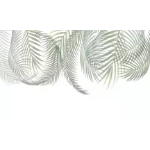 Papier Peint Panoramique Feuilles Palmier 2