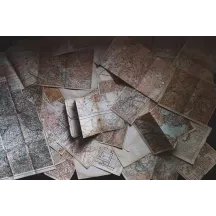 Papier Peint Panoramique Carte Map