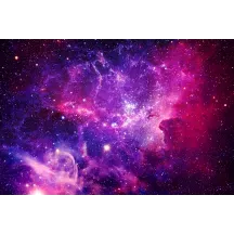 Papier Peint Panoramique Galaxie