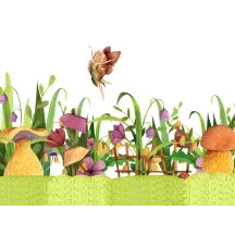 Papier Peint Panoramique Jardin de Fée