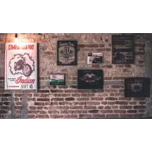 Papier peint Panoramique Mur Vieilles Affiches