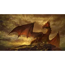 Papier Peint Panoramique Dragon 3