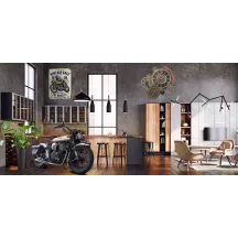 Papier Peint Panoramique Salon Moto