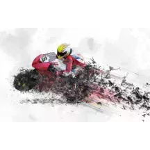 Papier Peint Panoramique Moto GP