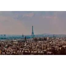 Papier Peint Panoramique Ville Paris Toits