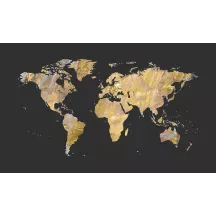 Papier Peint Panoramique Mappemonde 4