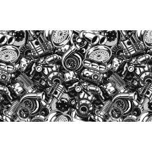 Papier Peint Panoramique Pièce Véhicule Tuning