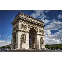 Papier Peint Panoramique Ville Paris Arc de Triomphe
