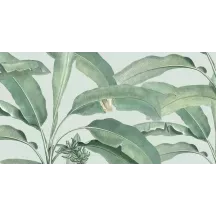 Papier Peint Panoramique Feuilles Tropicales Jungle