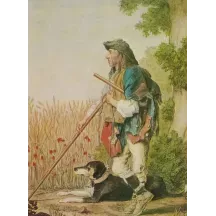 Papier Peint Panoramique Peinture - Police des cultures