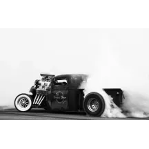 Papier Peint Panoramique Burn Hotrod Kustom