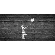 Papier Peint Panoramique Banksy - La Fille au Ballon