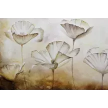 Papier Peint Panoramique Fleurs Peintes