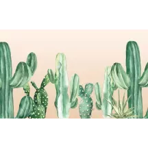 Papier Peint Panoramique Cactus