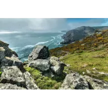 Papier Peint Panoramique Montagne Océan