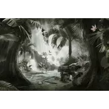 Papier peint Panoramique Paysage Jungle Paysage