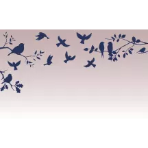 Papier Peint Panoramique Oiseaux 2